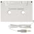 FreeLogix - White iPod Cassette Adaptor - for iPod & MP3 Players