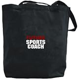 Canvas Tote Bag Black  Future Sports Coach  Occupations