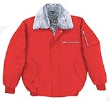 S-1777　激安三段鳶パイロット防寒ジャンパー[4L 15:レッド]