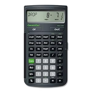 Calculated Industries 4220 Construction Master IV ConcreteCalc Calculator by 