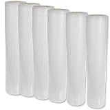 11 vacuum sealer rolls. Fits Tilia FoodSaver, 6 pack. by