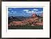 Submarine Rock, Sedona Canyon, Arizona Collections Framed Photographic Poster Print by Bob Burch, 29x21