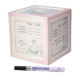 Click here to buy Child to Cherish ''A Block To Grow On'' in Pink by child to cherish.