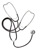 Steth Teaching Dual Head Blk Labtron, 1Ea