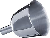 Funnel for Flask Filling - Stainless Steel with Polished Finish