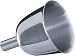 Funnel for Flask Filling - Stainless Steel with Polished Finish