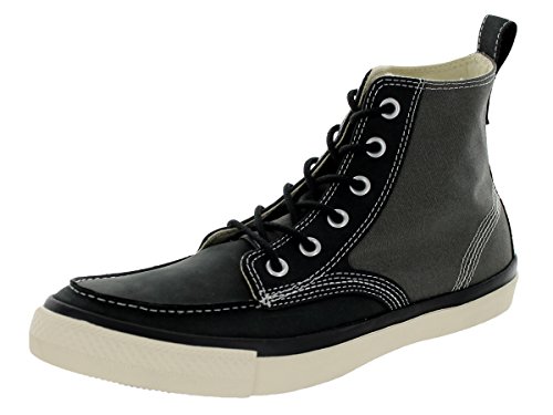Converse Unisex Chuck Taylor? All Star? Classic Boot Multi Material Charcoal/Black Multi Material Sneaker Men's 10, Women's 12 Medium