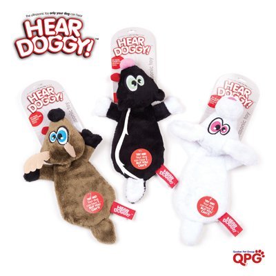 hear doggy ultrasonic plush toys