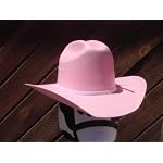 Pink Straw Cowgirl Hat