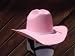Pink Straw Cowgirl Hat