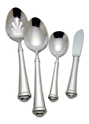 Reed & Barton Allora 18/10 Stainless Steel 4-Piece Flatware Hostess Set