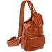 AmeriLeather Grylls Petite Sling Purse (Brown)