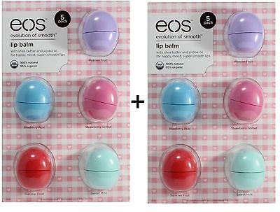 Eos organic lip balm passion fruit, blueberry acai, strawberry so…