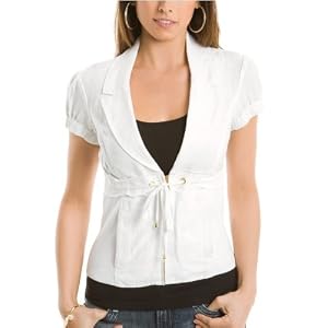 Buy G by GUESS Teagan Linen Jacket by G GUESS