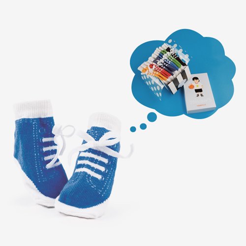 Trumpette Johnny's Socks Baby/Toddler Sizes