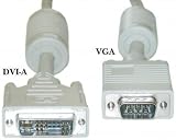 DVI-A / HD15 (VGA) Cable Assembly, 2 Meter (6.6 ft)
