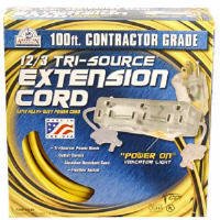 American Contractor Extension Cord - 100 foot by Coleman Cable