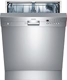 Produkt-Bild: Siemens SE44M568EU Unterbau-Geschirrsp&uuml;ler / A+ AA / 13 L / 1.02 kWh / 59.8 cm / Edelstahl / varioSpeed / aquaStop