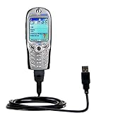 Classic Straight USB Cable for the HTC Tanager with Power Hot Sync and Charge capabilities - Gomadic Brand w/ TipExchange Technology