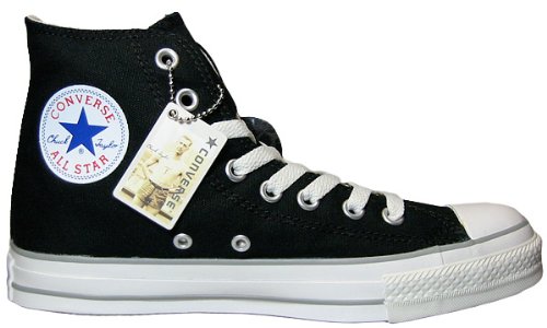 CONVERSE All Star Double Tong Hi - Chucks - 1X079 - Black/Vapor Grey - schwarz
