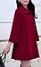 ZSHOW Women's 3/4 Sleeves Wool Blend Coat