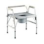 Invacare Bariatric Drop-Arm Commode