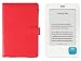 Kobo eReader Red Leather Case Folio - Real Leather (Made for official Kobo eReader)