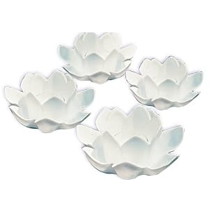 Floating White Blossom Lights – Set of 6 by 
