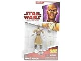 Star Wars The Clone Wars Animated 3 3/4" Mace Windu Action Figure