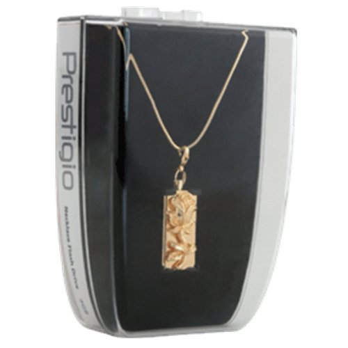 Prestigio Halskette Golden Rose Flower 4GB USB-Stick USB 2.0 Preisvergleich
