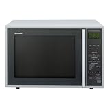 Sharp R959SLMA 40 litre 900 watt Digital Combination Microwave Oven with Quartz Grill, Silver