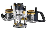 GMC ATBR1500 2 1/4 HP Router Kit With 3 Bases