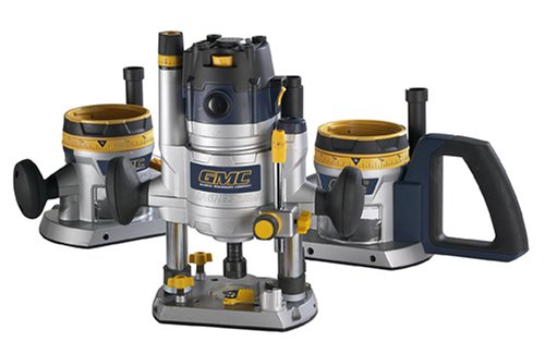 GMC ATBR1500 2 1/4 HP Router Kit With 3 Bases GMC ATBR1500 2 1/4 HP Router Kit With 3 Bases