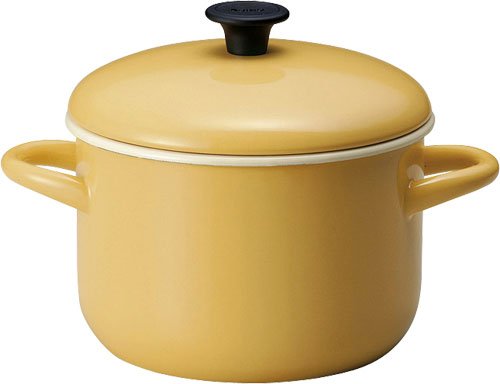 EJIRY ベイシック・ファイブ シチューポット3.4L 20cm マスタード 2816