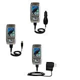 Deluxe Kit for the Samsung MM-A800 includes a USB cable with Car and Wall Charger - Gomadic Brand w/ TipExchange Technology