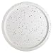 Zak Designs White Confetti 14-Inch Round Serve Tray