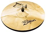 Zildjian 14 A Custom Hi Hats - Brilliant Finish