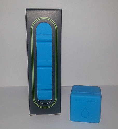4 Pack of Small Non-Stick Silicone Dabb-Tainer Jar Container (Blue)