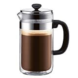 41MEdfDB7wL. SL160  Bodum SHIN BISTRO Kaffeebereiter doppelwandig 1L