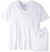 Hanes Men's 3 Pack Ultimate V-Neck Tee, White, XX-Large