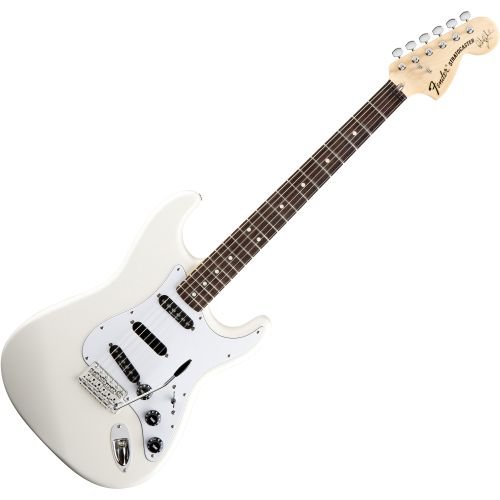 Fender Ritchie Blackmore Stratocaster Electric Guitar Olympic White