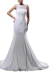 Corset   Waistline Mermaid Beaded Lace Evening Dress 