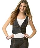 Guess - GUESS? Sienna Cropped Denim Vest