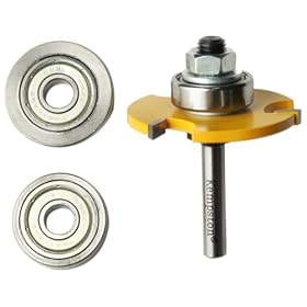 Kempston 704231A Biscuit Joining Set, 1-27/32 Cutting Diameter, 5/32 thickness
