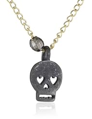 Dogeared "Charmed" Charmed Little Skull Necklace