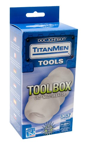 Doc Johnson Titanmen Tool Box Clear UR3