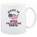 New " Made In U.S.A. , ... With Philippine Parts " Philippines Mug Country