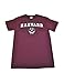 Women's Collegiate Crest Tee - Short Sleeve Cotton T Shirt - Official Harvard University Apparel Produced by Harvard Students