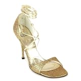 Stuart Weitzman Boom Boom Gold sandals