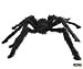 Large Hairy Poseable Black Spider ~ Halloween Spider Decorations & Props